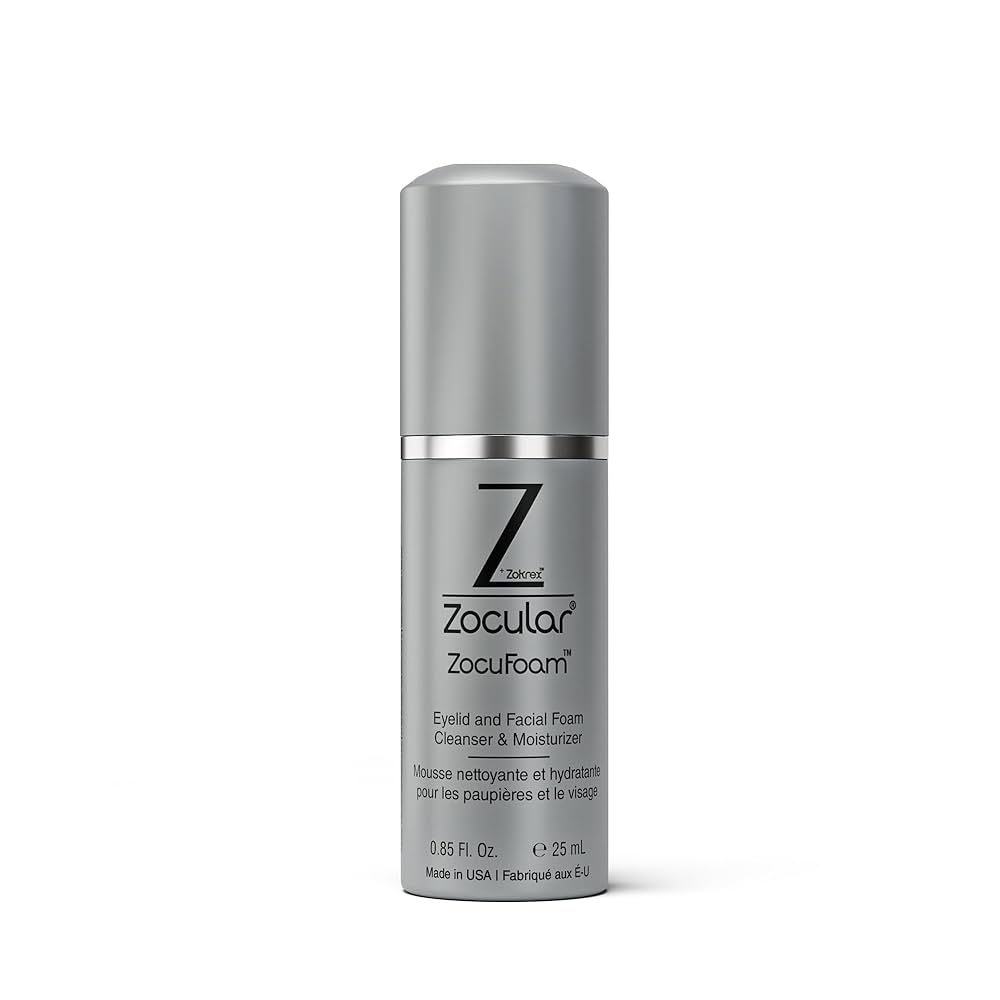 ZocuFoam Eyelid Cleanser and Moisturizer